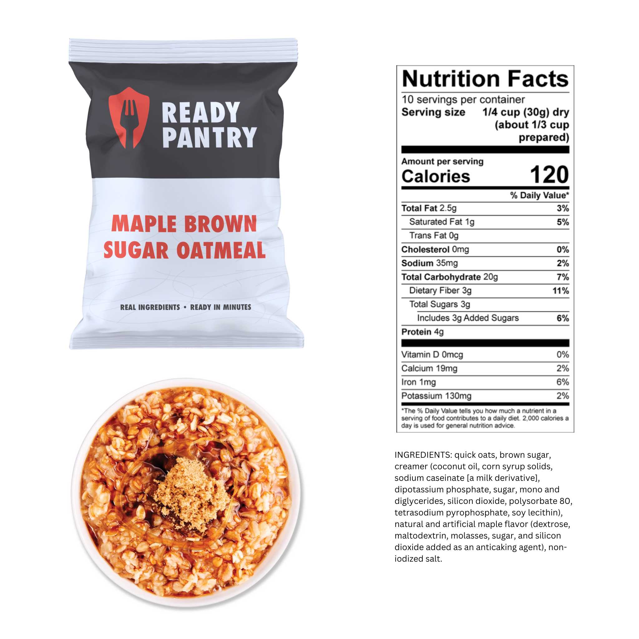 Ready Pantry 3 Day Food Supply