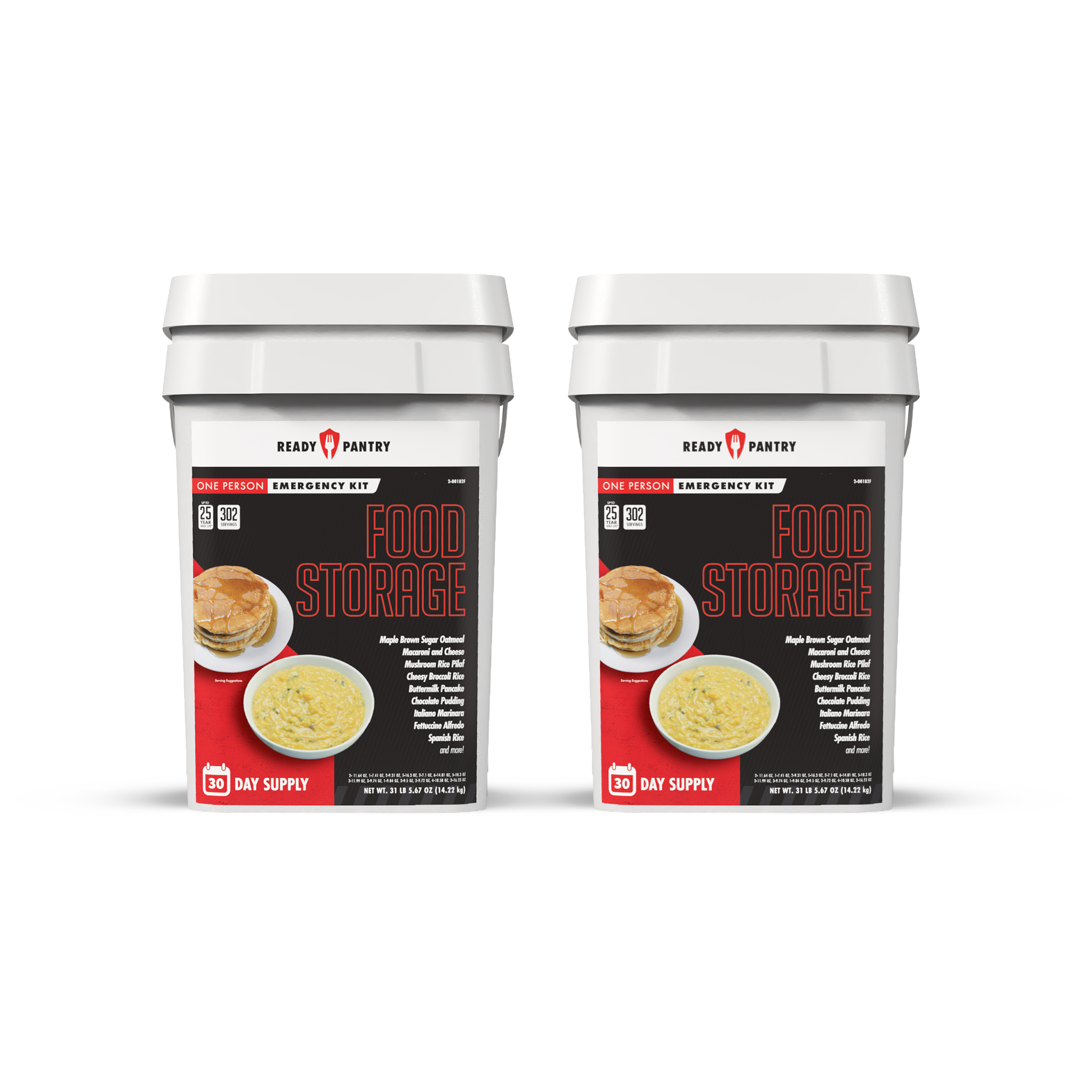 One Month Food Supply