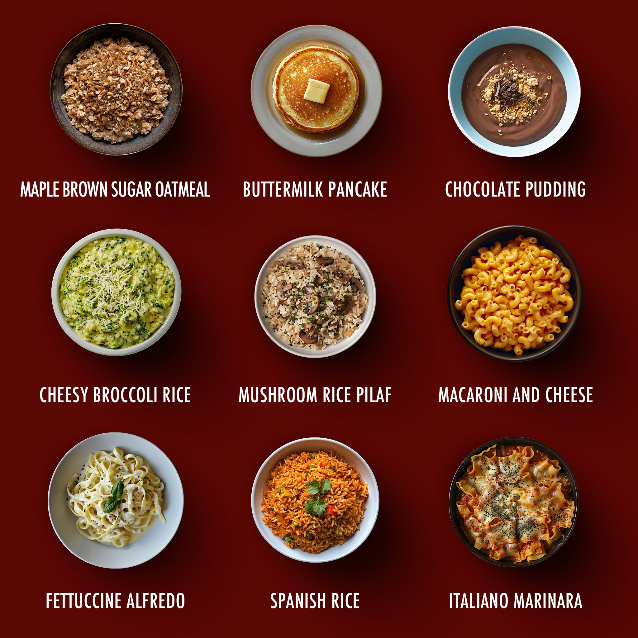 One Month Food Supply